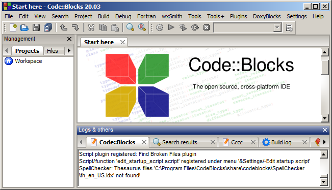Code Blocks on Windows